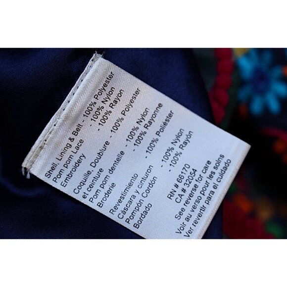 Payal Jain - Francesca Suzani Print Multicolor Dress in size 10 - Picture 11 of 12